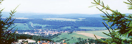 Hotel am Gisselgrund Frankenhain Exterior foto